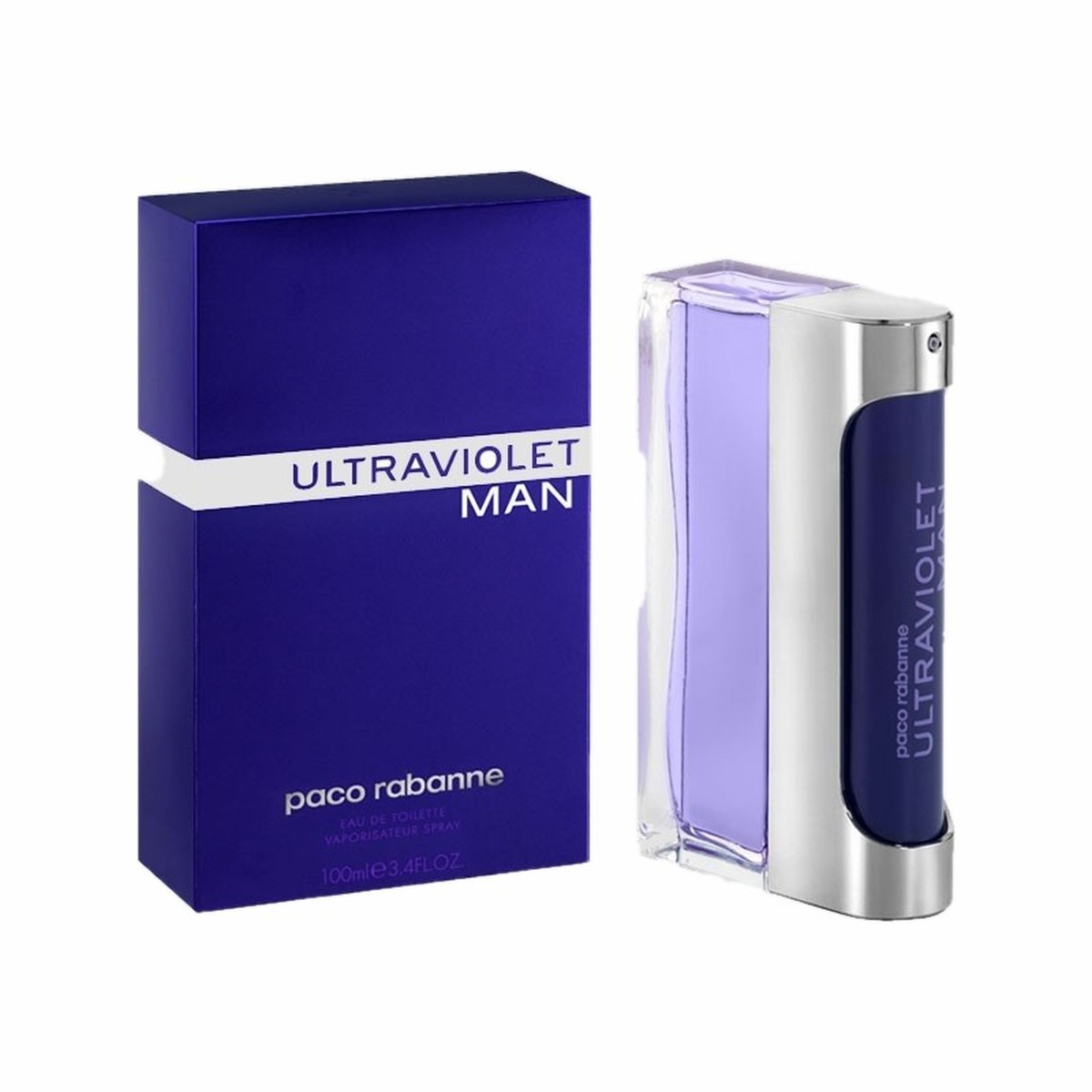 Paco Rabanne Ultraviolet 3 Paco Rabanne Ultraviolet 3.4Oz Eau De Toilette For Men