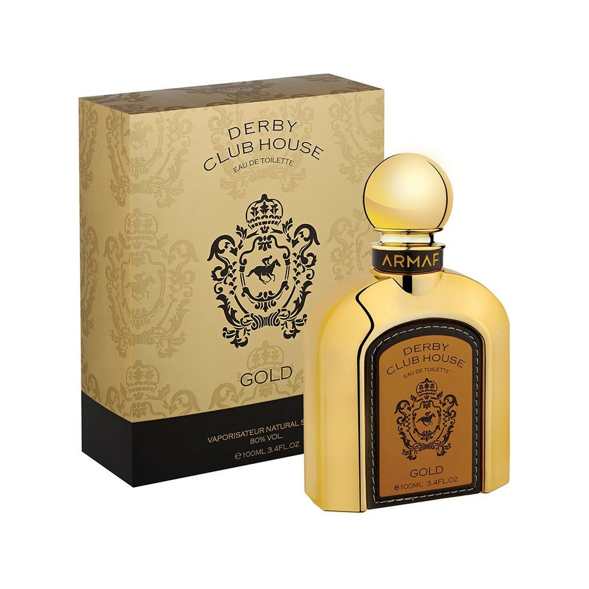 Derby Club House Gold 3 Derby Club House Gold 3.4Oz Eau De Toilette For Men