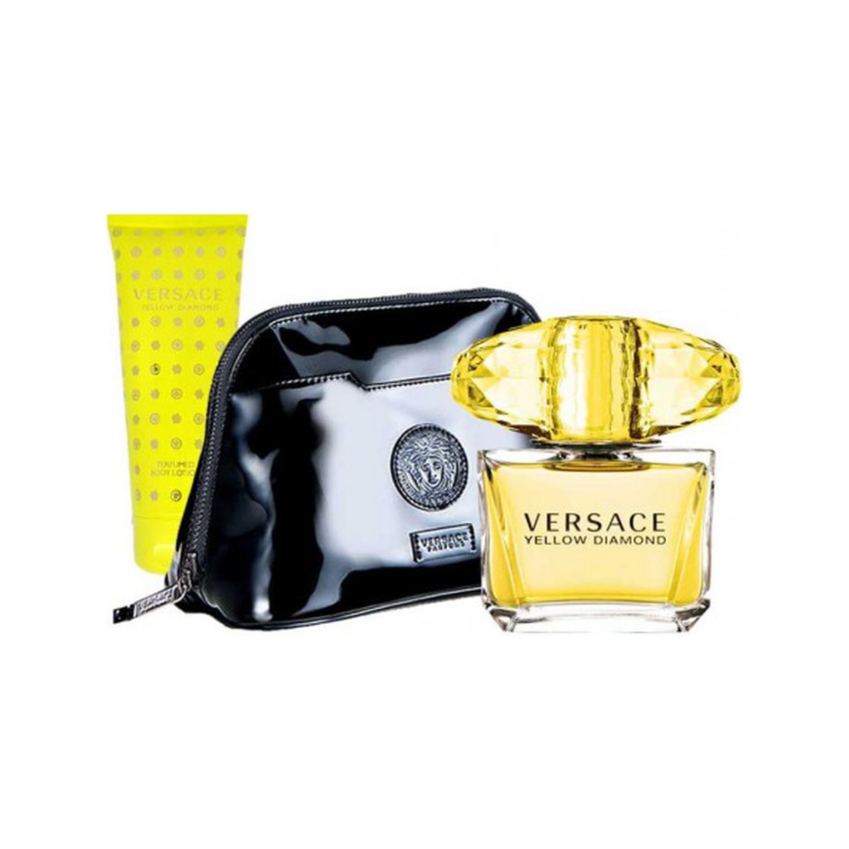 Versace Yellow Diamond 3 Piece Gift Set For Women 1 Versace Yellow Diamond 3 Piece Gift Set For Women
