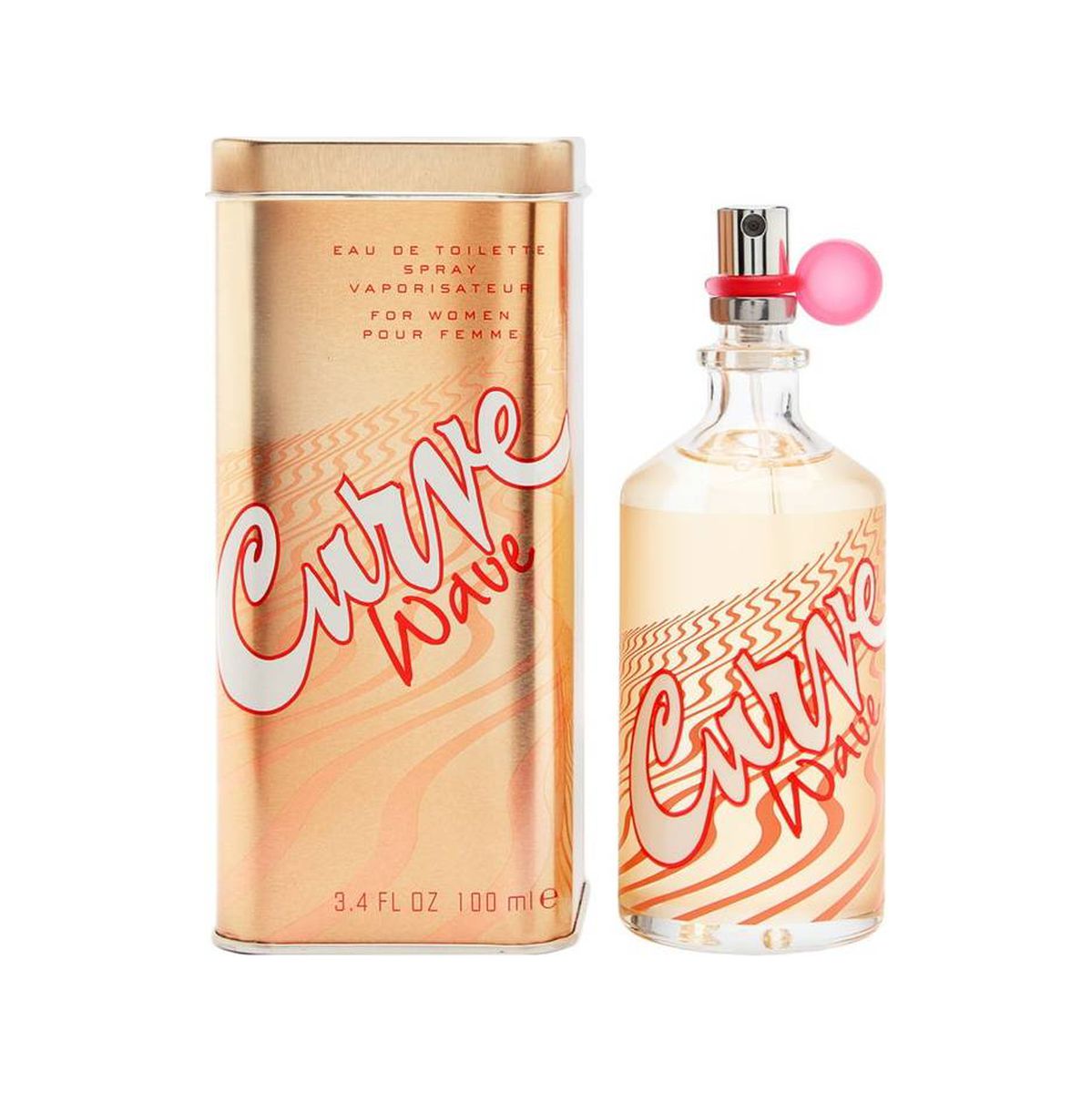 Curve Wave 3 Curve Wave 3.4Oz Eau De Toilette For Women