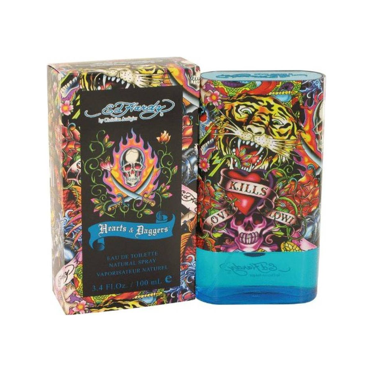 Ed Hardy Hearts Dagger 3 Ed Hardy Hearts Dagger 3.4Oz Eau De Toilette For Men