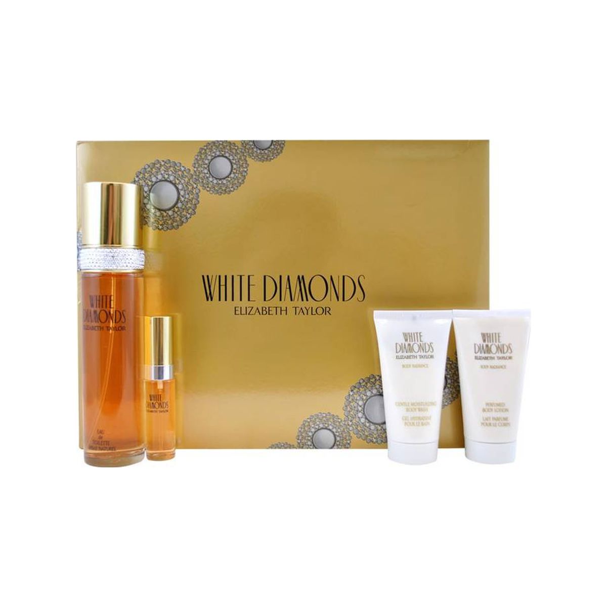 White Diamonds 4 Piece Gift Set For Women 1 White Diamonds 4 Piece Gift Set For Women