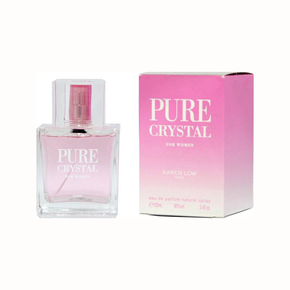 Pure Crystal 3 Pure Crystal 3.4Oz Eau De Parfum For Women