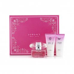 Versace Bright Crystal 3 Piece Gift Set For Women For Women