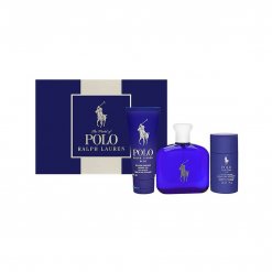 Polo Blue 3 Piece Edp Gift Set For Men For Men