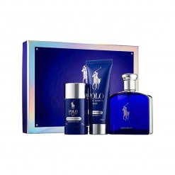 Polo Blue 3 Piece Edp Gift Set For Men For Men