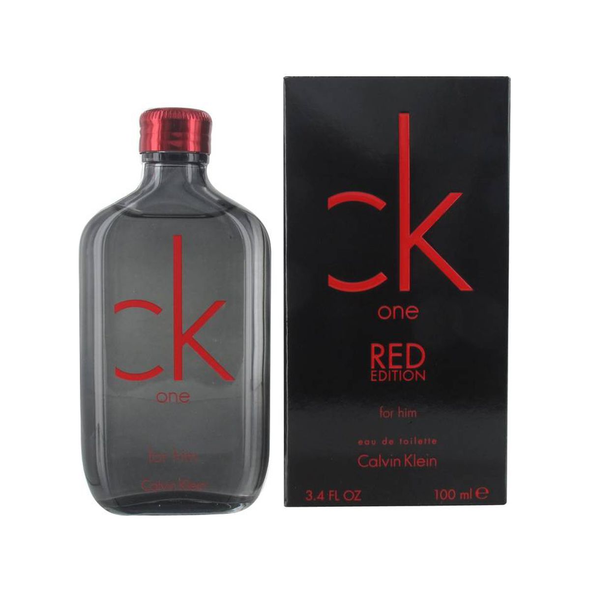 Calvin Klein One Red 3 Calvin Klein One Red 3.4Oz Eau De Toilette For Men