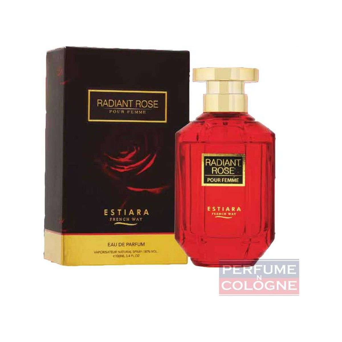 Estiara Radiant Rose 3 Estiara Radiant Rose 3.4Oz Eau De Toilette For Women