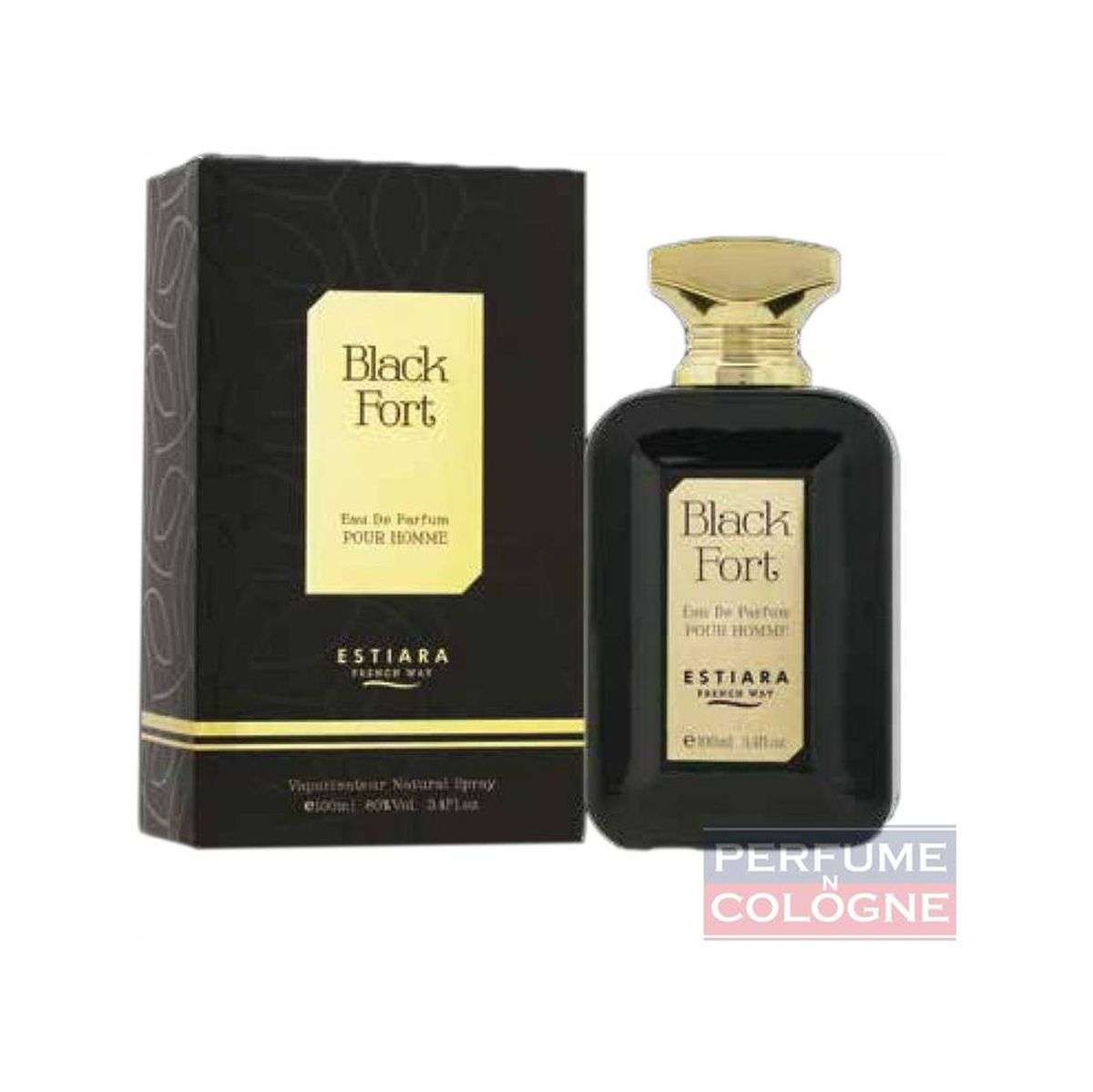 Estiara Black Fort 3 Estiara Black Fort 3.4Oz Eau De Toilette For Men