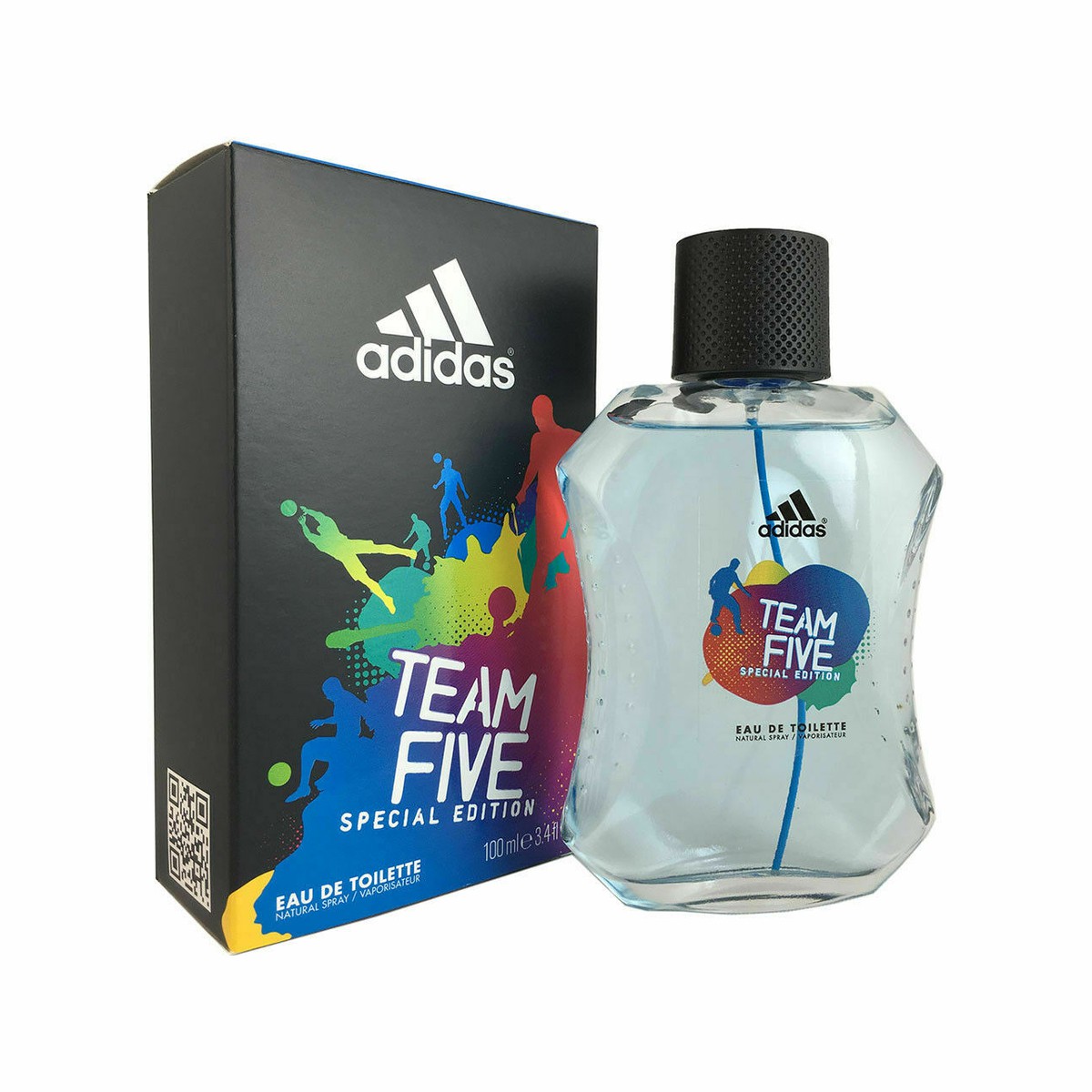 Adidas Team Five 3 Adidas Team Five 3.4Oz Eau De Toilette For Men