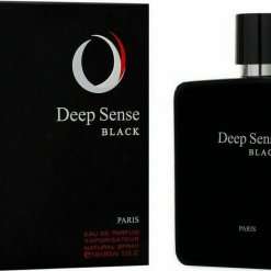 DEEP SENSE BLACK 3.3Oz Eau De Toilette for Men