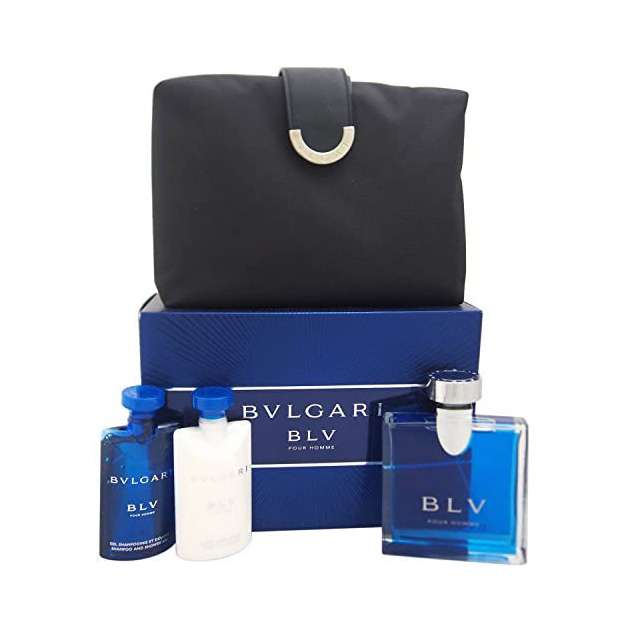 BVLGARI BLV 3 Pieces Gift Set for Men | Perfume N Cologne