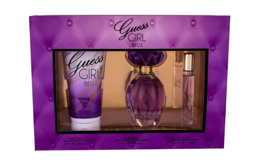 GUESS GIRL BELLE 3.4/6.7B/.5  Gift Set For Women