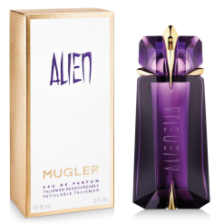 Buy ANGEL ALIEN 3.0 Oz REFILLABLE For Women and Get a Free ARMAF VANITY ESSENCE 3.4 Oz For Women