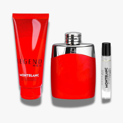 MONT BLANC LEGEND RED 3 Piece Gift Set For Men
