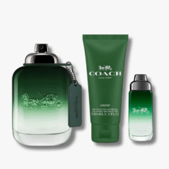 COACH GREEN 3 Piece Gift Set For Men