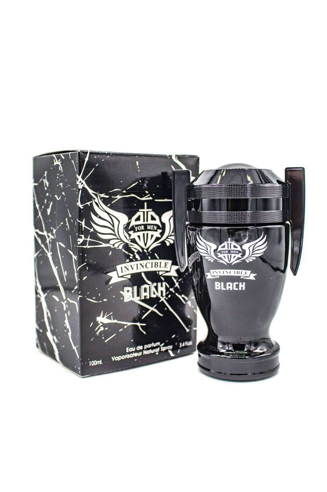 SP INVINCIBLE BLACK 3.4 Oz Eau De Parfum For Men