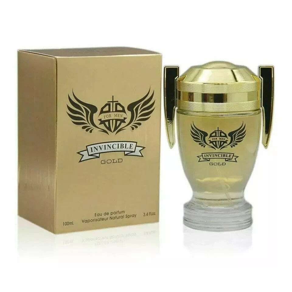 SP INVINCIBLE GOLD 3.4 Oz Eau De Parfum For Men