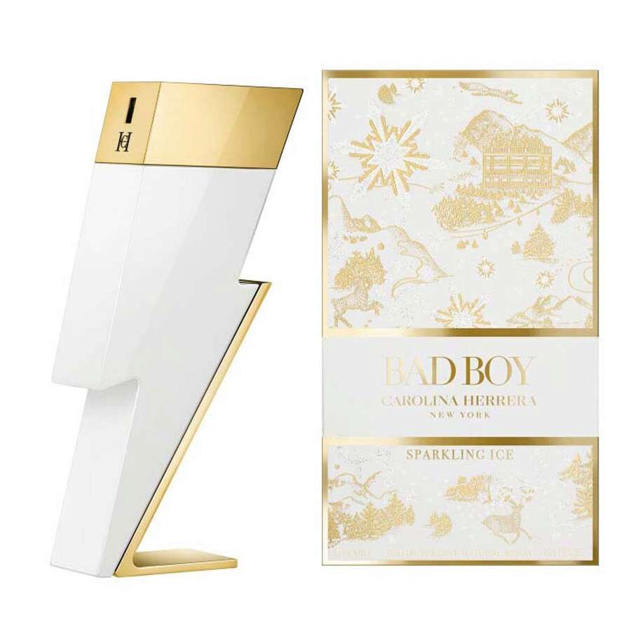 Carolina Herrera BAD BOY SPARKLING ICE 3.4 Oz Eau De Toilette For Men