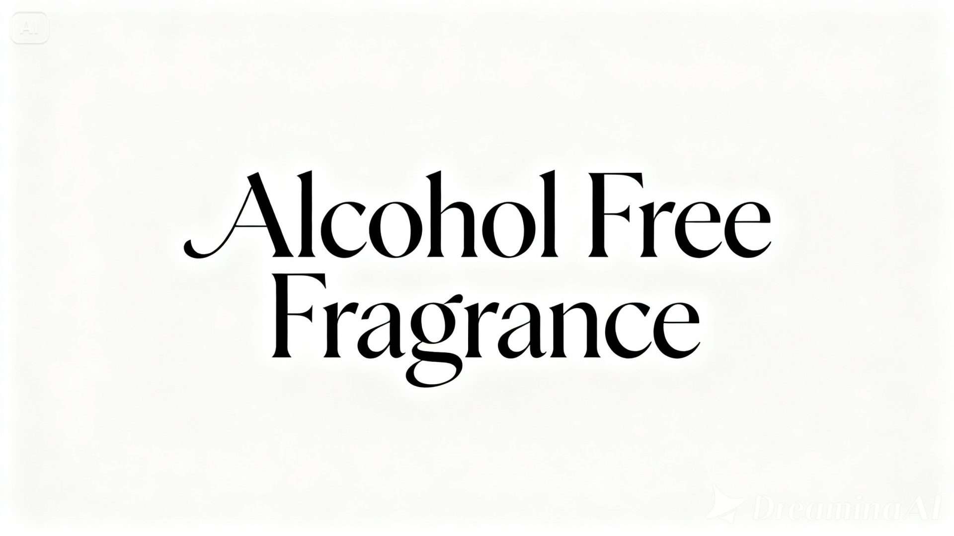Alcohol Free Fragrance