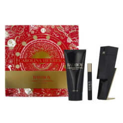 CAROLINA HERRERA BAD BOY 3 Piece Gift Set For Men